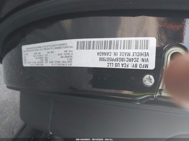 2023 Chrysler Pacifica Touring L მანქანა იყიდება აუქციონზე, vin: 2C4RC1BG8PR507906, აუქციონის ნომერი: 45345503