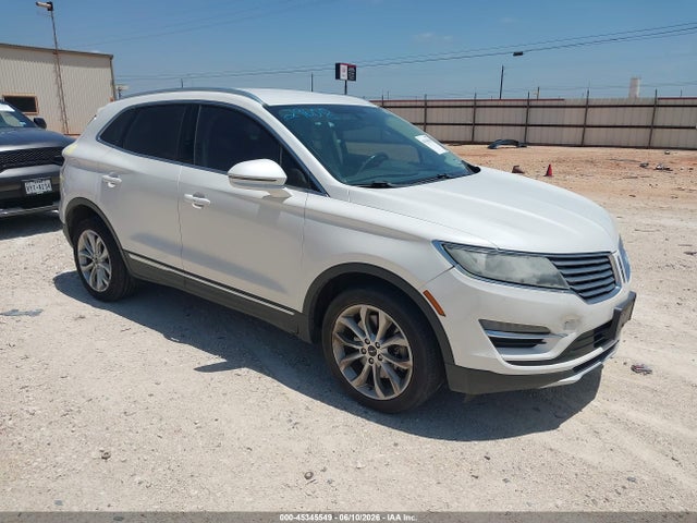 45345549 :رقم المزاد ، 5LMCJ2C99GUJ05308 vin ، 2016 Lincoln Mkc Select مزاد بيع