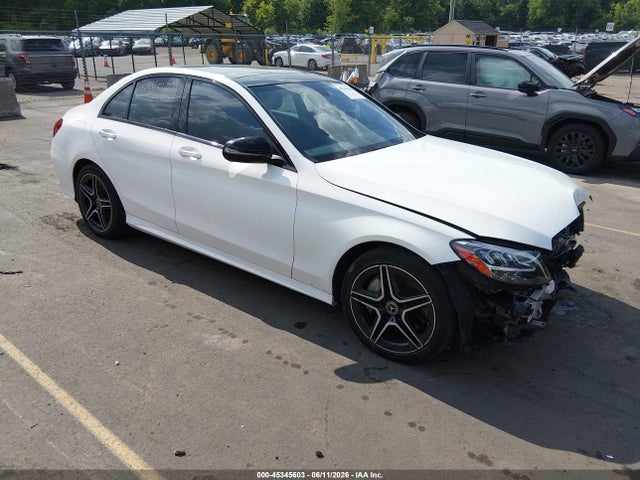 45345603 :رقم المزاد ، 55SWF8EB9KU287701 vin ، 2019 Mercedes-benz C 300 4matic مزاد بيع