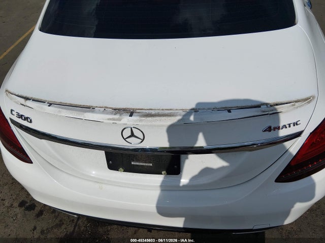 Aukcja sprzedaży 2019 Mercedes-benz C 300 4matic, vin: 55SWF8EB9KU287701, numer aukcji: 45345603