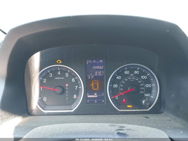 45345608 :رقم المزاد ، 5J6RE4H71AL005980 vin ، 2010 Honda Cr-v Ex-l مزاد بيع