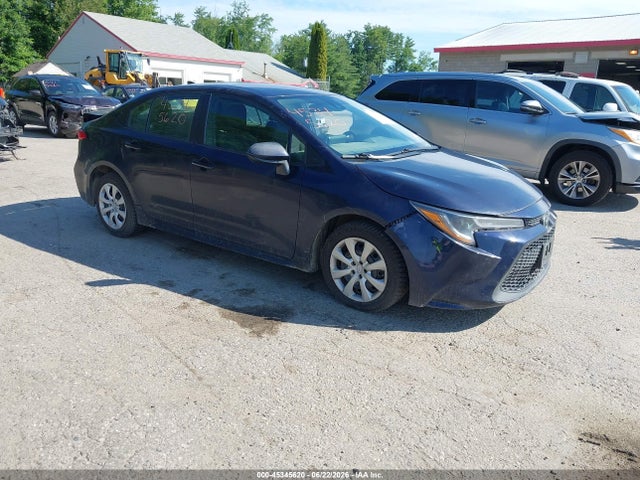 2021 Toyota Corolla Le მანქანა იყიდება აუქციონზე, vin: 5YFEPMAE4MP211989, აუქციონის ნომერი: 45345620