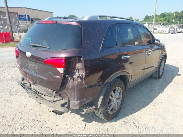 45345652 :رقم المزاد ، 5XYKT4A70EG462756 vin ، 2014 Kia Sorento Lx V6 مزاد بيع