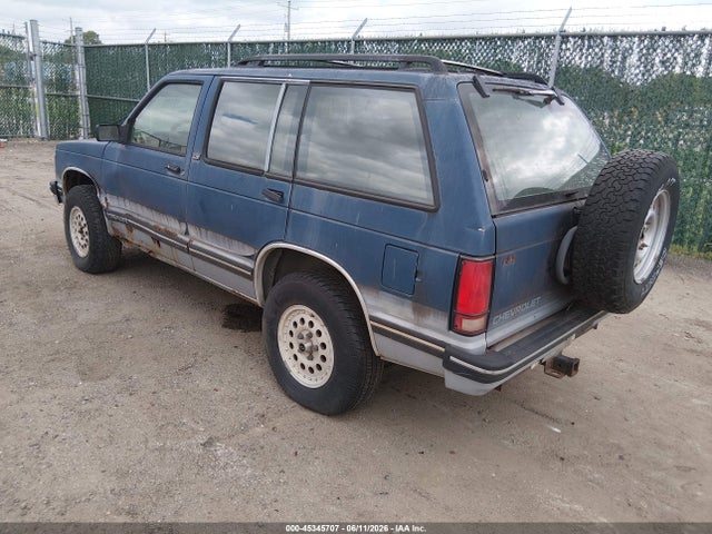 1993 Chevrolet Blazer S10 მანქანა იყიდება აუქციონზე, vin: 1GNDT13W7P2171879, აუქციონის ნომერი: 45345707