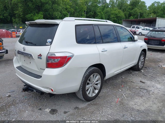 Продажа на аукционе авто 2008 Toyota Highlander Hybrid Limited, vin: JTEEW44A182011406, номер лота: 45345713