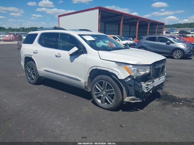 2018 Gmc Acadia Denali მანქანა იყიდება აუქციონზე, vin: 1GKKNXLS8JZ136359, აუქციონის ნომერი: 45345724