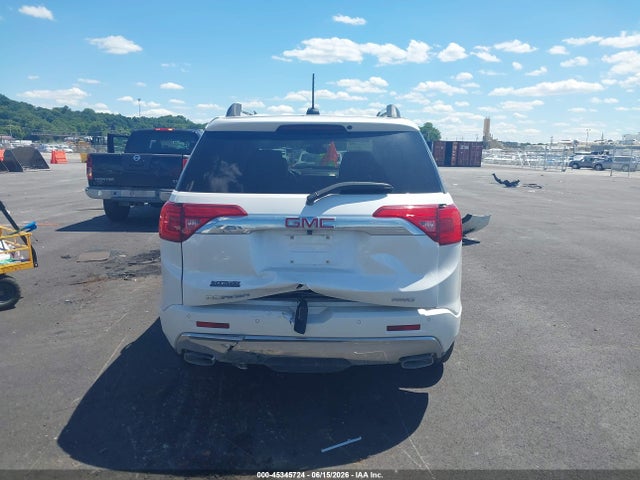 2018 Gmc Acadia Denali მანქანა იყიდება აუქციონზე, vin: 1GKKNXLS8JZ136359, აუქციონის ნომერი: 45345724