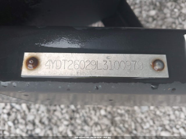45345759 :رقم المزاد ، 4YDT26029L3100979 vin ، 2020 Keystone Travel Trailer مزاد بيع