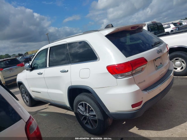 Aukcja sprzedaży 2018 Jeep Grand Cherokee Limited 4x4, vin: 1C4RJFBG5JC315037, numer aukcji: 45345764
