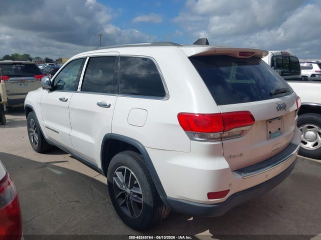 Aukcja sprzedaży 2018 Jeep Grand Cherokee Limited 4x4, vin: 1C4RJFBG5JC315037, numer aukcji: 45345764