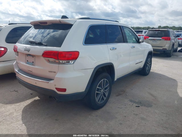 Aukcja sprzedaży 2018 Jeep Grand Cherokee Limited 4x4, vin: 1C4RJFBG5JC315037, numer aukcji: 45345764