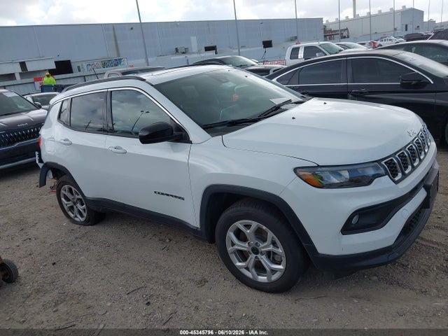 Продажа на аукционе авто 2025 Jeep Compass Latitude 4x4, vin: 3C4NJDBN5ST547421, номер лота: 45345796