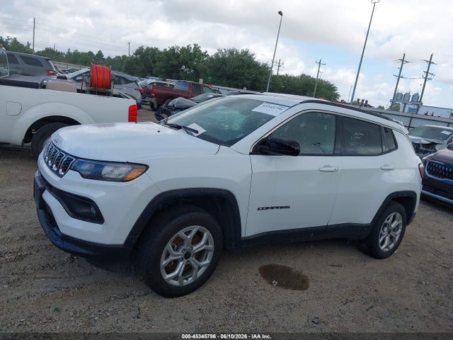 Продажа на аукционе авто 2025 Jeep Compass Latitude 4x4, vin: 3C4NJDBN5ST547421, номер лота: 45345796