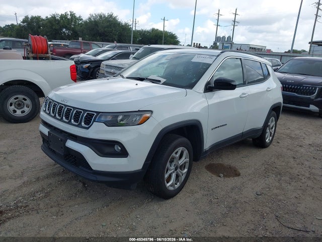 Продажа на аукционе авто 2025 Jeep Compass Latitude 4x4, vin: 3C4NJDBN5ST547421, номер лота: 45345796