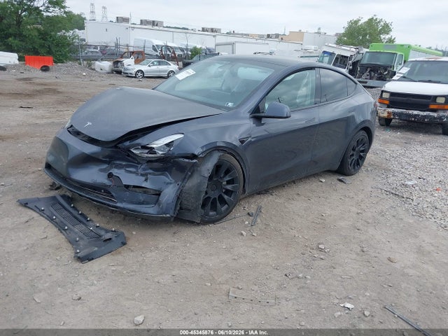 2021 Tesla Model Y Long Range Dual Motor All-wheel Drive მანქანა იყიდება აუქციონზე, vin: 5YJYGDEE3MF251600, აუქციონის ნომერი: 45345876