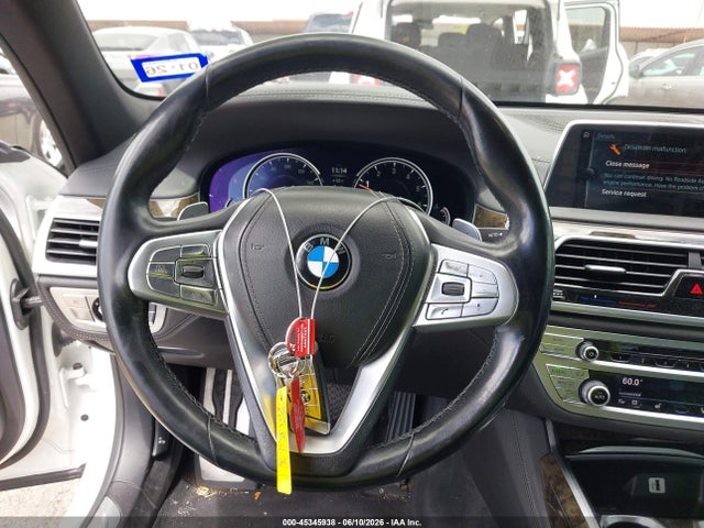 45345938 :رقم المزاد ، WBA7F0C55HGM21393 vin ، 2017 Bmw 750i مزاد بيع