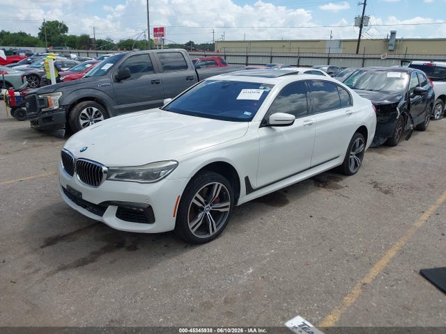 45345938 :رقم المزاد ، WBA7F0C55HGM21393 vin ، 2017 Bmw 750i مزاد بيع