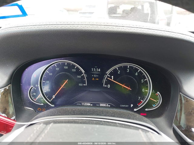 45345938 :رقم المزاد ، WBA7F0C55HGM21393 vin ، 2017 Bmw 750i مزاد بيع