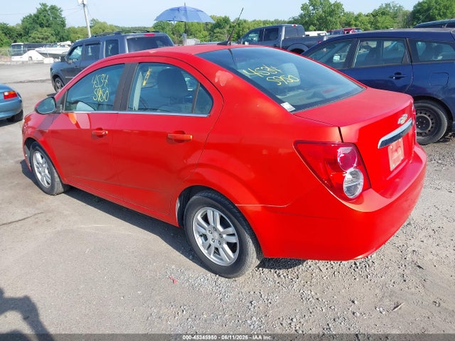 Продаж на аукціоні авто 2012 Chevrolet Sonic 2lt, vin: 1G1JC5SB7C4214285, номер лоту: 45345950