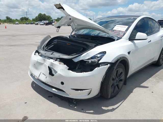 2025 Tesla Model Y Long Range Dual Motor All-wheel Drive მანქანა იყიდება აუქციონზე, vin: 7SAYGDEEXSA353134, აუქციონის ნომერი: 45346035