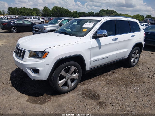 2015 Jeep Grand Cherokee Limited მანქანა იყიდება აუქციონზე, vin: 1C4RJEBG1FC904121, აუქციონის ნომერი: 45346044