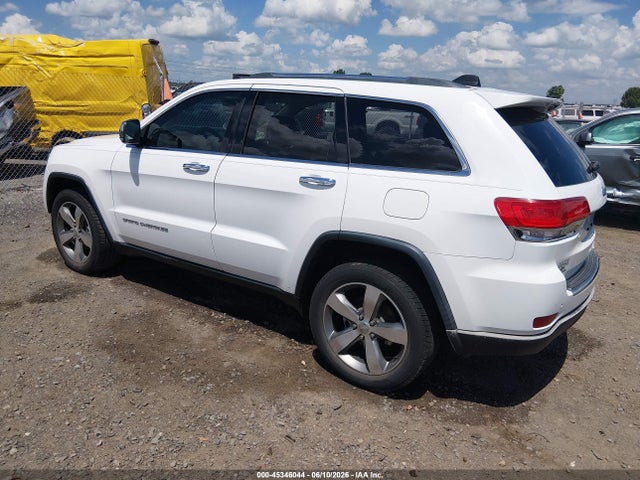 2015 Jeep Grand Cherokee Limited მანქანა იყიდება აუქციონზე, vin: 1C4RJEBG1FC904121, აუქციონის ნომერი: 45346044