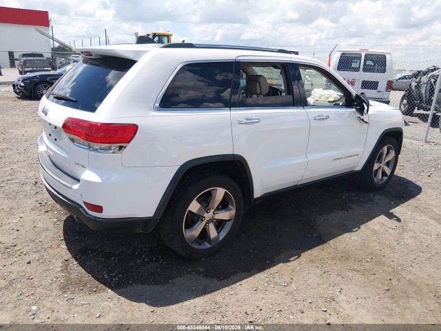 2015 Jeep Grand Cherokee Limited მანქანა იყიდება აუქციონზე, vin: 1C4RJEBG1FC904121, აუქციონის ნომერი: 45346044