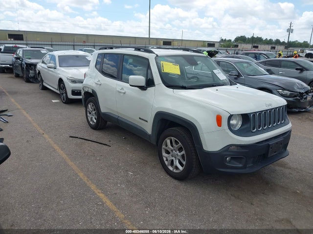 Продажа на аукционе авто 2016 Jeep Renegade Latitude, vin: ZACCJBBTXGPD12229, номер лота: 45346058