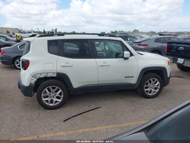Продажа на аукционе авто 2016 Jeep Renegade Latitude, vin: ZACCJBBTXGPD12229, номер лота: 45346058