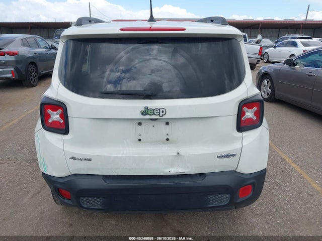 Продажа на аукционе авто 2016 Jeep Renegade Latitude, vin: ZACCJBBTXGPD12229, номер лота: 45346058