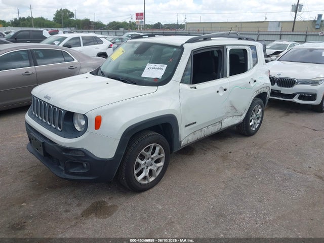 Продажа на аукционе авто 2016 Jeep Renegade Latitude, vin: ZACCJBBTXGPD12229, номер лота: 45346058
