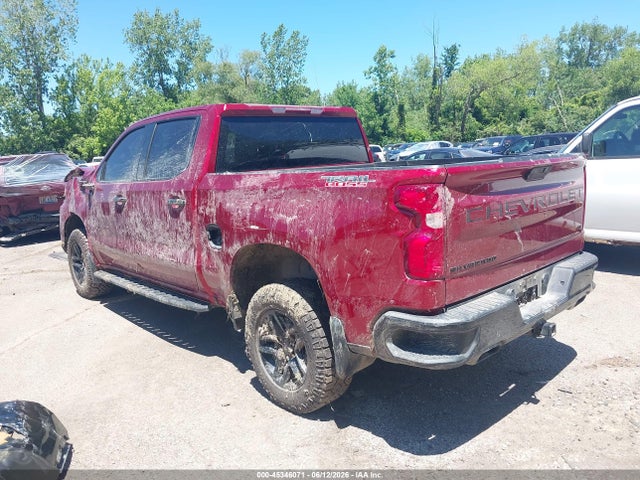 45346071 :رقم المزاد ، 1GCPYFED4NZ220489 vin ، 2022 Chevrolet Silverado 1500 Ltd 4wd  Short Bed Lt Trail Boss مزاد بيع