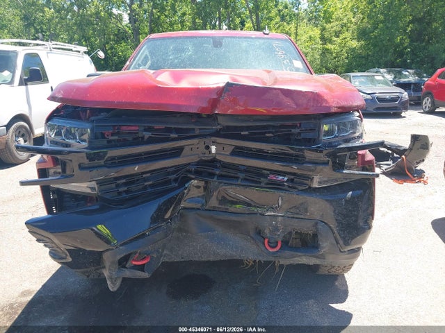 45346071 :رقم المزاد ، 1GCPYFED4NZ220489 vin ، 2022 Chevrolet Silverado 1500 Ltd 4wd  Short Bed Lt Trail Boss مزاد بيع