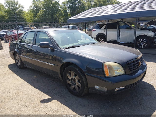 2002 Cadillac Deville Dts მანქანა იყიდება აუქციონზე, vin: 1G6KF57992U247458, აუქციონის ნომერი: 45346124