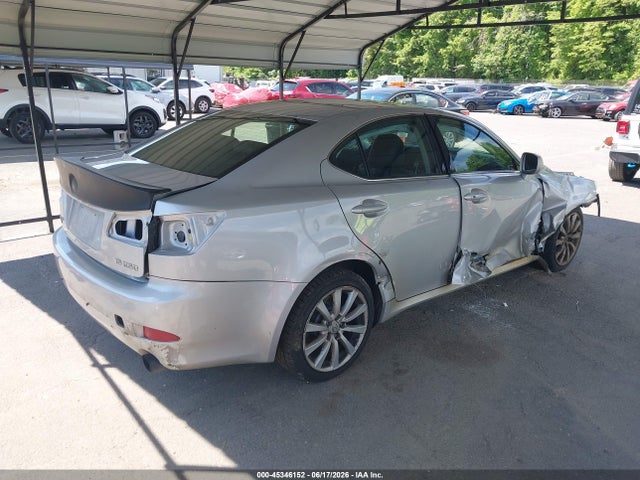 Aukcja sprzedaży 2006 Lexus Is 250, vin: JTHCK262965000648, numer aukcji: 45346152