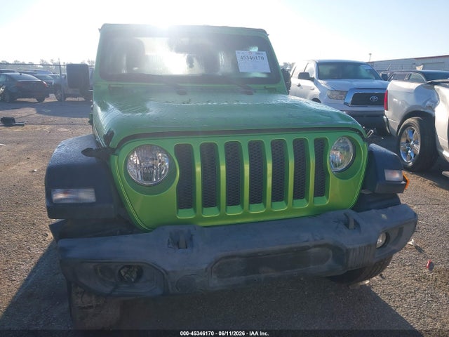 45346170 :رقم المزاد ، 1C4HJXDG7KW616729 vin ، 2019 Jeep Wrangler Unlimited Sport S 4x4 مزاد بيع