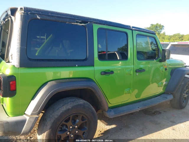 45346170 :رقم المزاد ، 1C4HJXDG7KW616729 vin ، 2019 Jeep Wrangler Unlimited Sport S 4x4 مزاد بيع