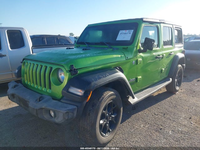 45346170 :رقم المزاد ، 1C4HJXDG7KW616729 vin ، 2019 Jeep Wrangler Unlimited Sport S 4x4 مزاد بيع