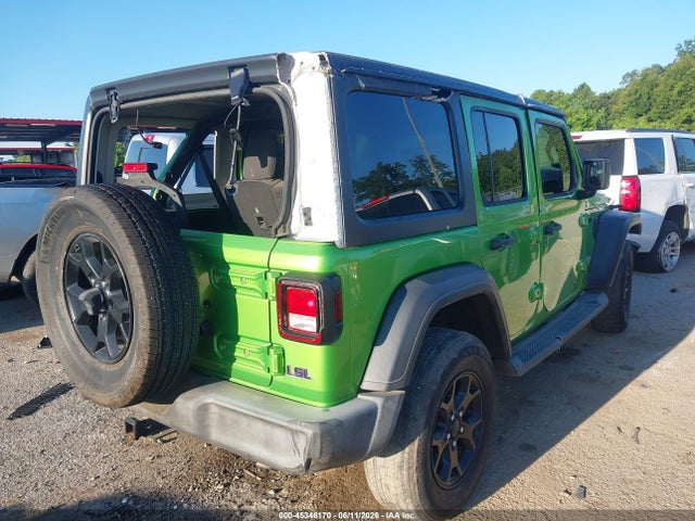 45346170 :رقم المزاد ، 1C4HJXDG7KW616729 vin ، 2019 Jeep Wrangler Unlimited Sport S 4x4 مزاد بيع
