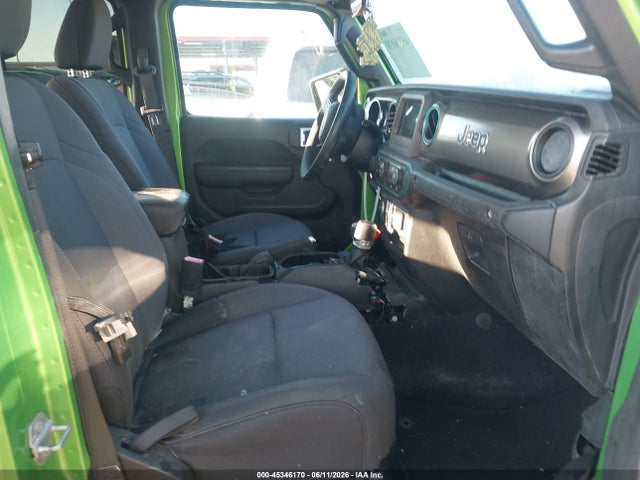 45346170 :رقم المزاد ، 1C4HJXDG7KW616729 vin ، 2019 Jeep Wrangler Unlimited Sport S 4x4 مزاد بيع