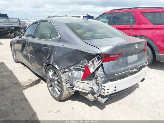 Продажа на аукционе авто 2015 Lexus Is 250, vin: JTHBF1D22F5064396, номер лота: 45346203