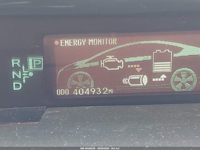 2011 Toyota Prius Two მანქანა იყიდება აუქციონზე, vin: JTDKN3DU7B0303305, აუქციონის ნომერი: 45346229