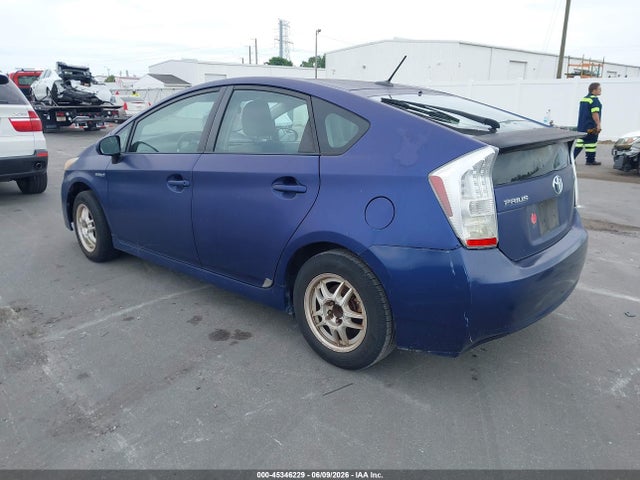 2011 Toyota Prius Two მანქანა იყიდება აუქციონზე, vin: JTDKN3DU7B0303305, აუქციონის ნომერი: 45346229