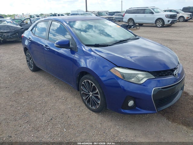Продажа на аукционе авто 2015 Toyota Corolla S Plus, vin: 5YFBURHE4FP261910, номер лота: 45346258