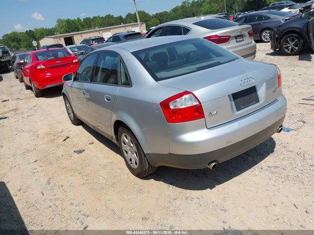 2003 Audi A4 1.8t მანქანა იყიდება აუქციონზე, vin: WAULC68E43A159381, აუქციონის ნომერი: 45346375