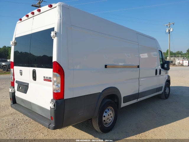 2017 Ram Promaster 3500 Cargo Van High Roof 159 Wb Ext მანქანა იყიდება აუქციონზე, vin: 3C6URVJG7HE537104, აუქციონის ნომერი: 45346525