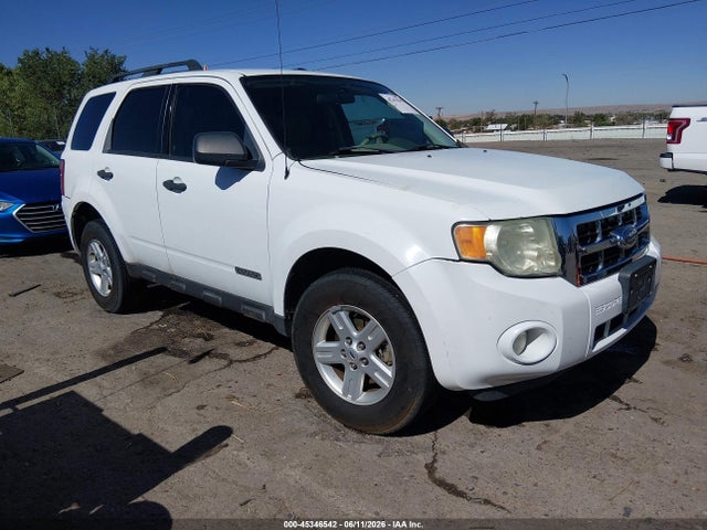 2008 Ford Escape Hybrid მანქანა იყიდება აუქციონზე, vin: 1FMCU49H58KB28151, აუქციონის ნომერი: 45346542