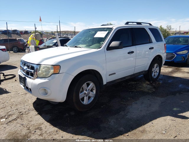 2008 Ford Escape Hybrid მანქანა იყიდება აუქციონზე, vin: 1FMCU49H58KB28151, აუქციონის ნომერი: 45346542