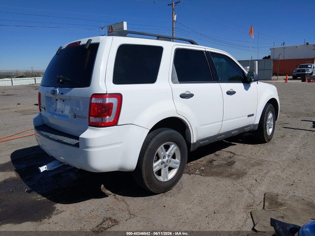 2008 Ford Escape Hybrid მანქანა იყიდება აუქციონზე, vin: 1FMCU49H58KB28151, აუქციონის ნომერი: 45346542