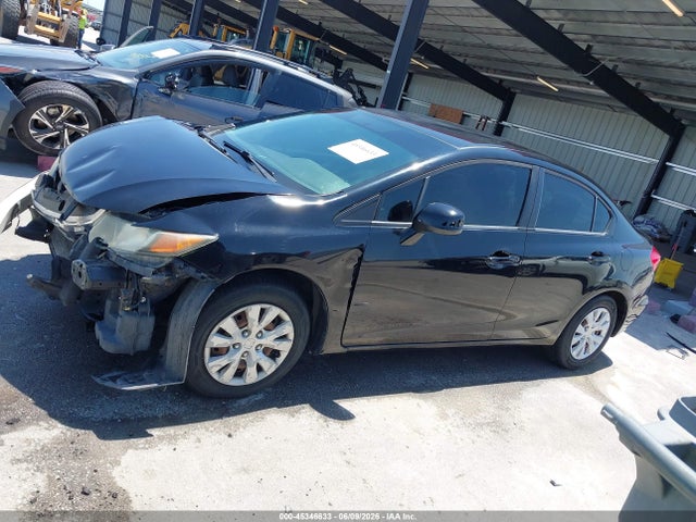 2012 Honda Civic Lx მანქანა იყიდება აუქციონზე, vin: 19XFB2F53CE052642, აუქციონის ნომერი: 45346633